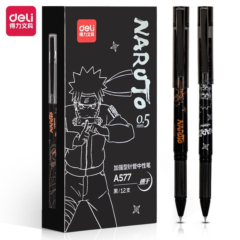 Wholesale Gel Pens Deli Kawaii Naruto For School Office Accessories Cute  Anime Japanese Stationery Kids Gift Pen Novelty Prizes From Hobarte, $64.21