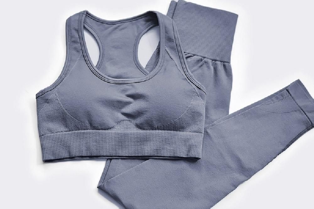 Dark Grey Bra Set