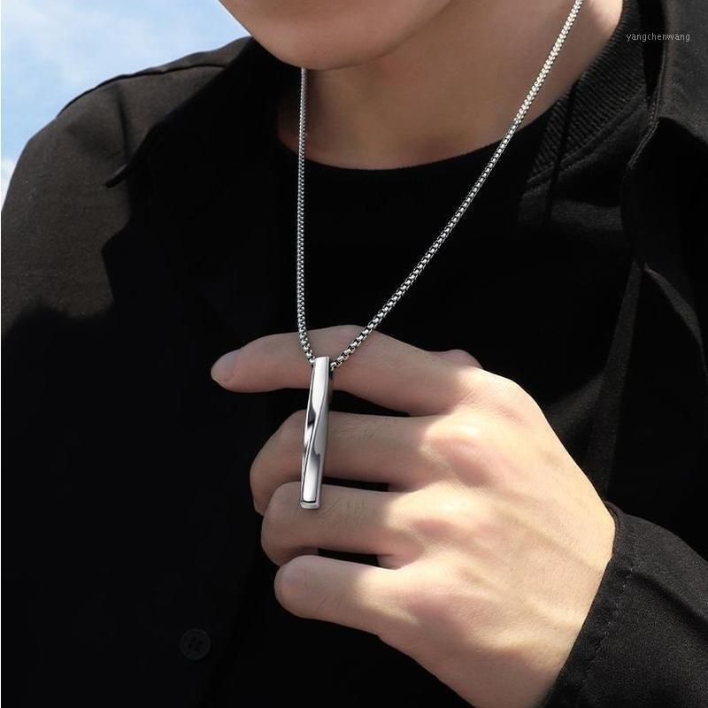 Chains Trendy Necklace Man Geometric 
