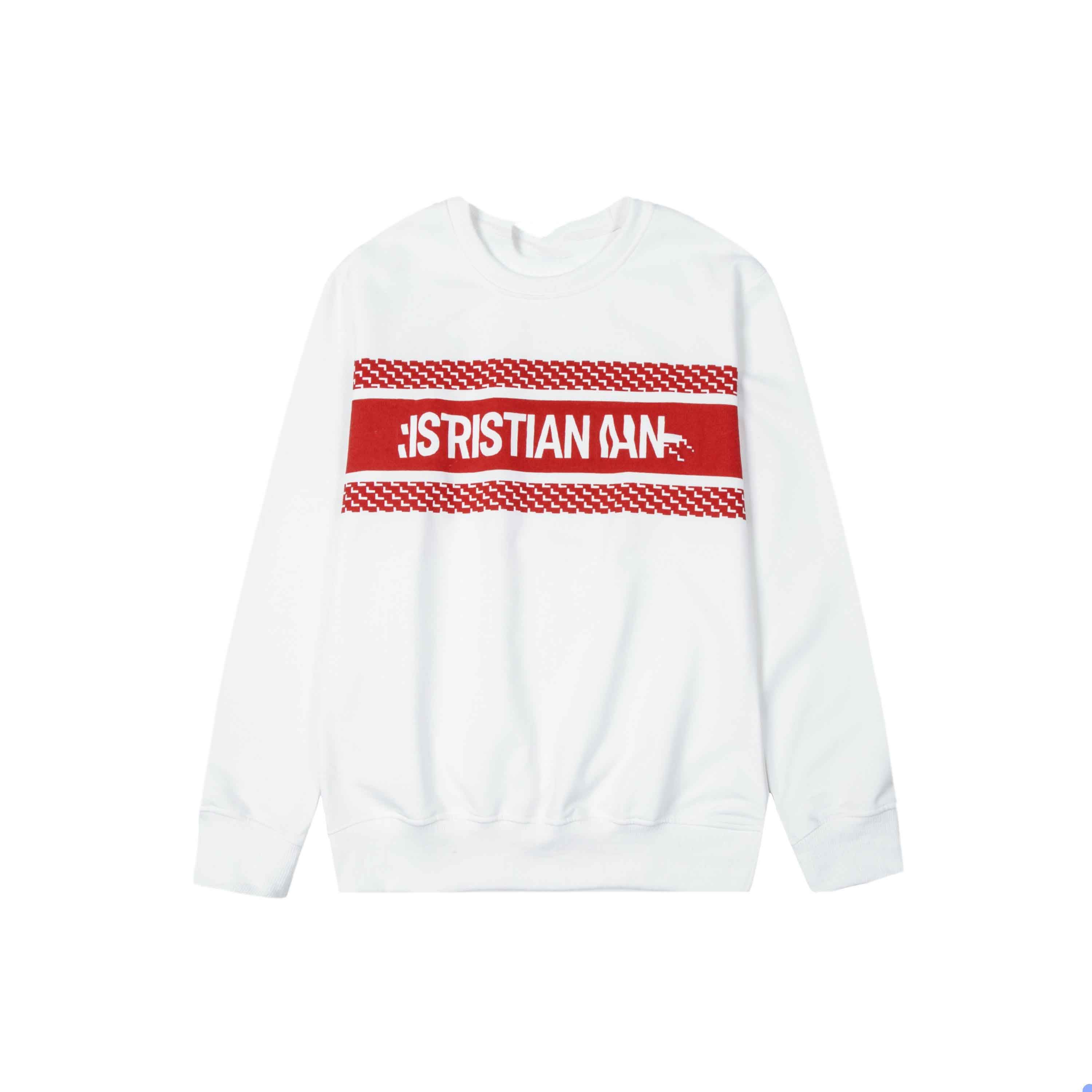 white designer sweatshirt womens