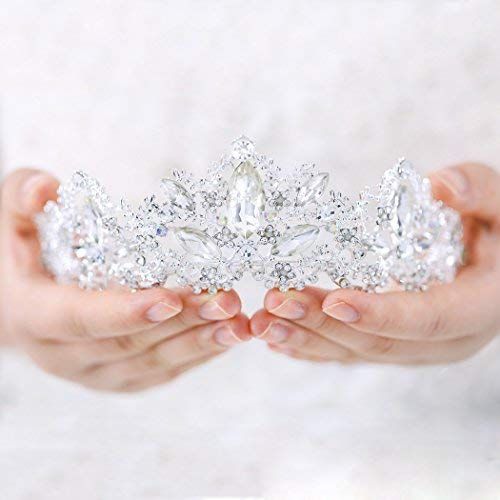 Diadema Para Novia Aukmla Flor Novia Boda Cabello Vid Crista Diadema Para Novia Aukmla Flor Novia Boda Cabello Vid Crista