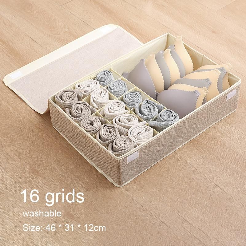 Beige 16Grids Kina