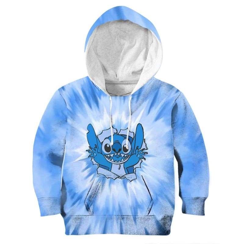 disney stitch zip up moletom com capuz