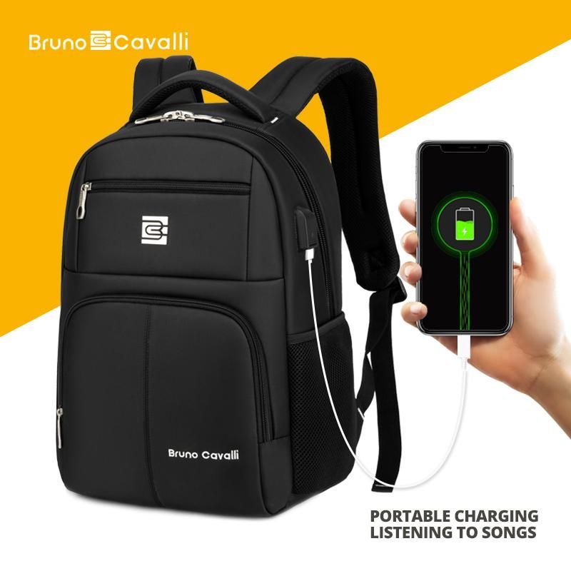 bruno cavalli laptop backpack