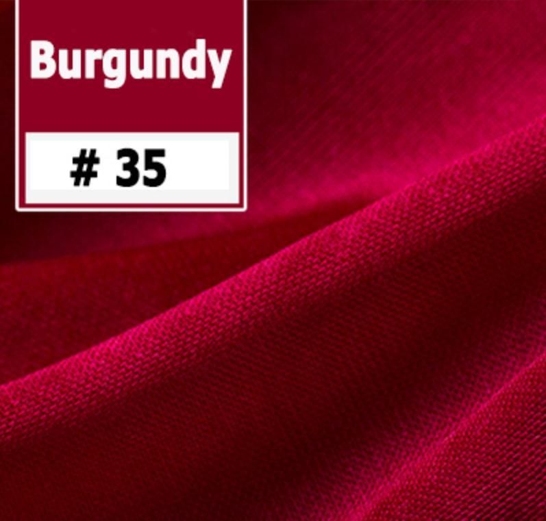 Burgundy 1.5(H)X2.4M(W)