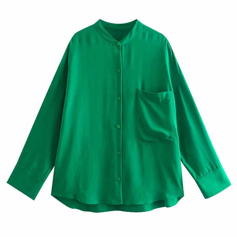 Zielone bluzki
