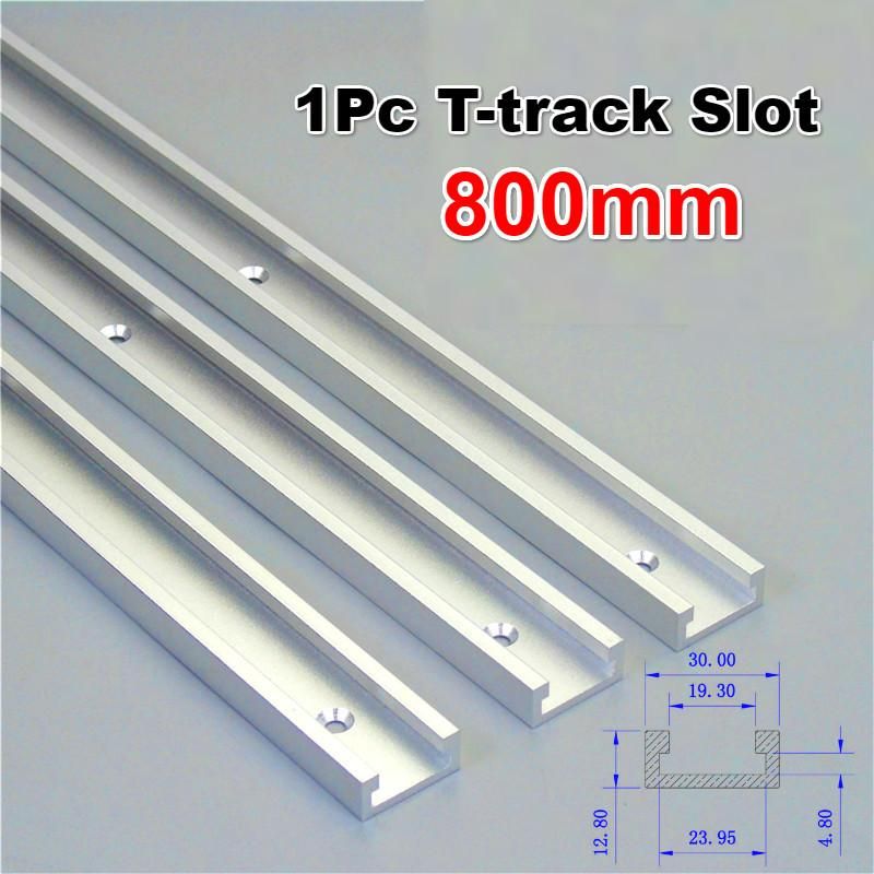 1Pc 800mm T-rail