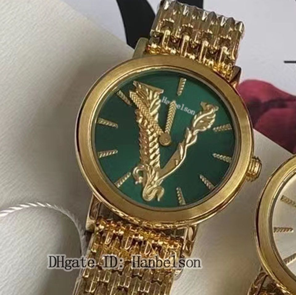 All gold, green dial (no box)