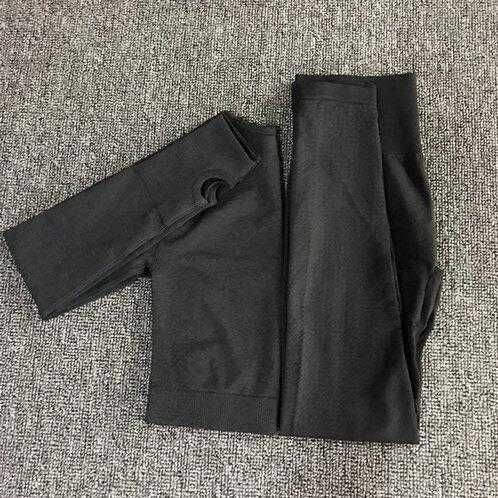 2pcs Black Set