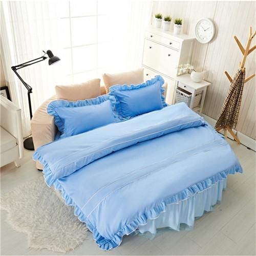 Sky Blue Bed Linnen