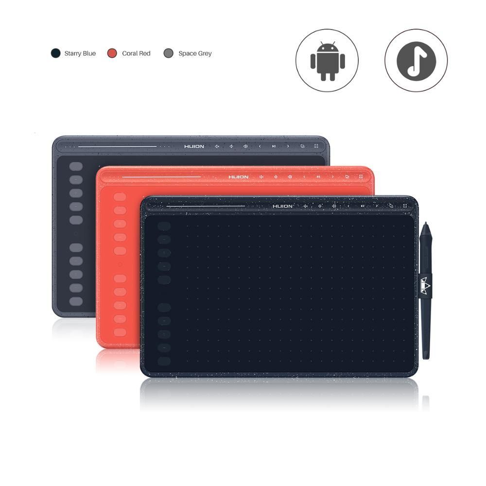 2021 HUION HS611 Graphic Tablet 8192 Levels Digital Drawing Tablets