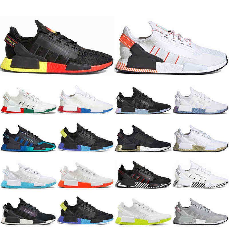 nmd branco com laranja
