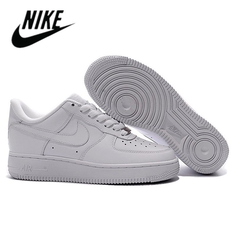 Mal humor clima Lujo Nike Air Force 1 AF1 Top Calidad Dunk Mujeres Hombres Zapatillas Running  Blanco Universidad Red Pine Verde Esqueleto Naranja One Trainers Sneakers  Off