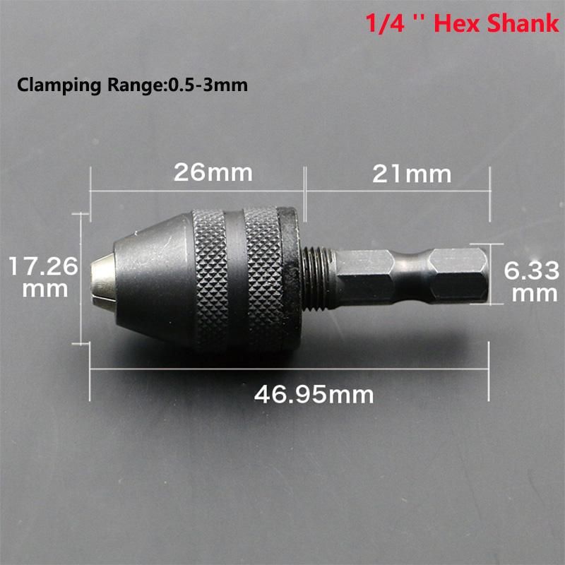 Hex Shank 0,5-3mm B