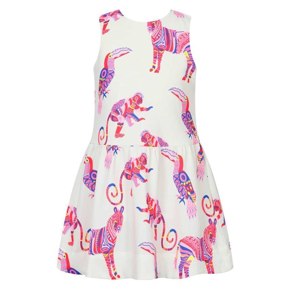 Compra Vestido De Verano Para Niñas 2021 Marca Bebé Niña Vestidos De Fiesta  Ropa De Niños Patrón Animal Princesa Vestido Traje Para Niños Ropa Q0716  Barato | Entrega Rápida Y Calidad | Es.Dhgate