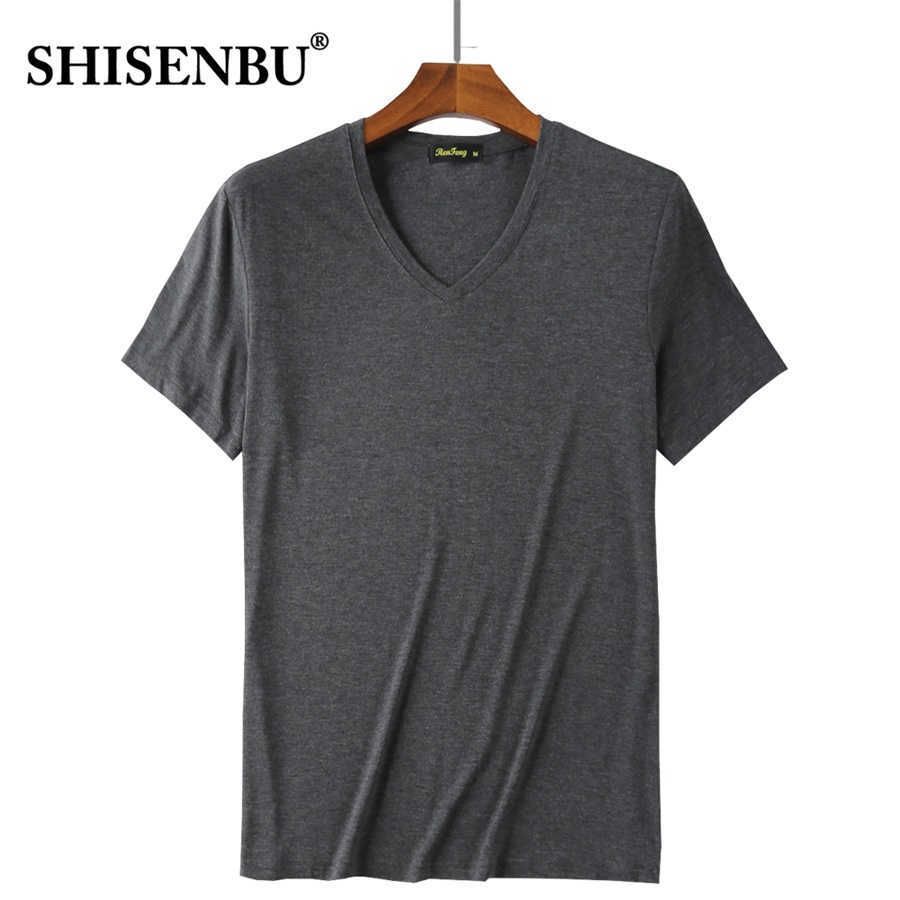 v Neck-gray