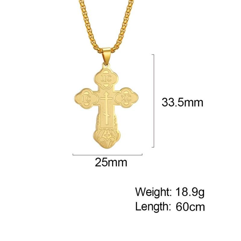 Gouden doos ketting 60cm