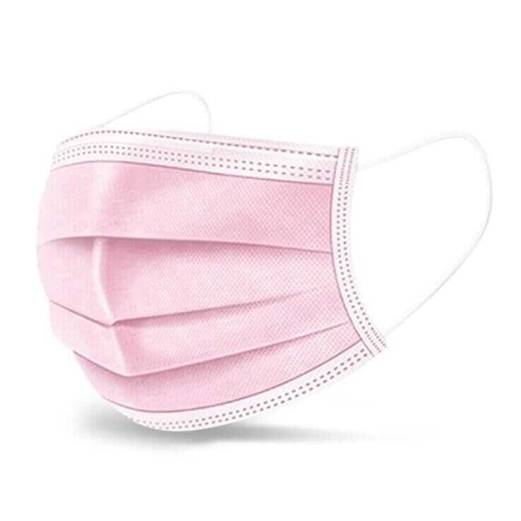 Rosa disponibla ansiktsmasker