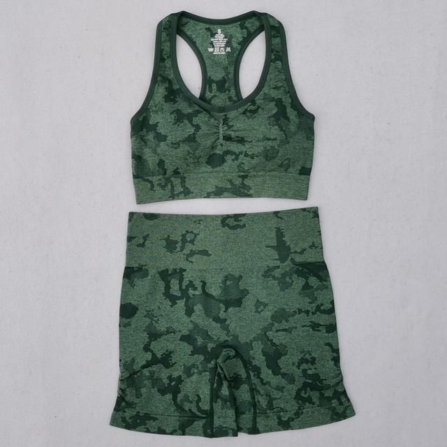 2Pcs-Dark green