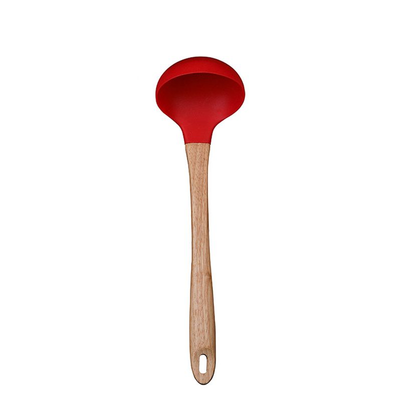 Red Soup Spoon
