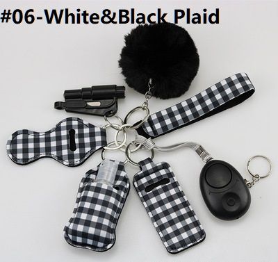 #06-White&Black Plaid