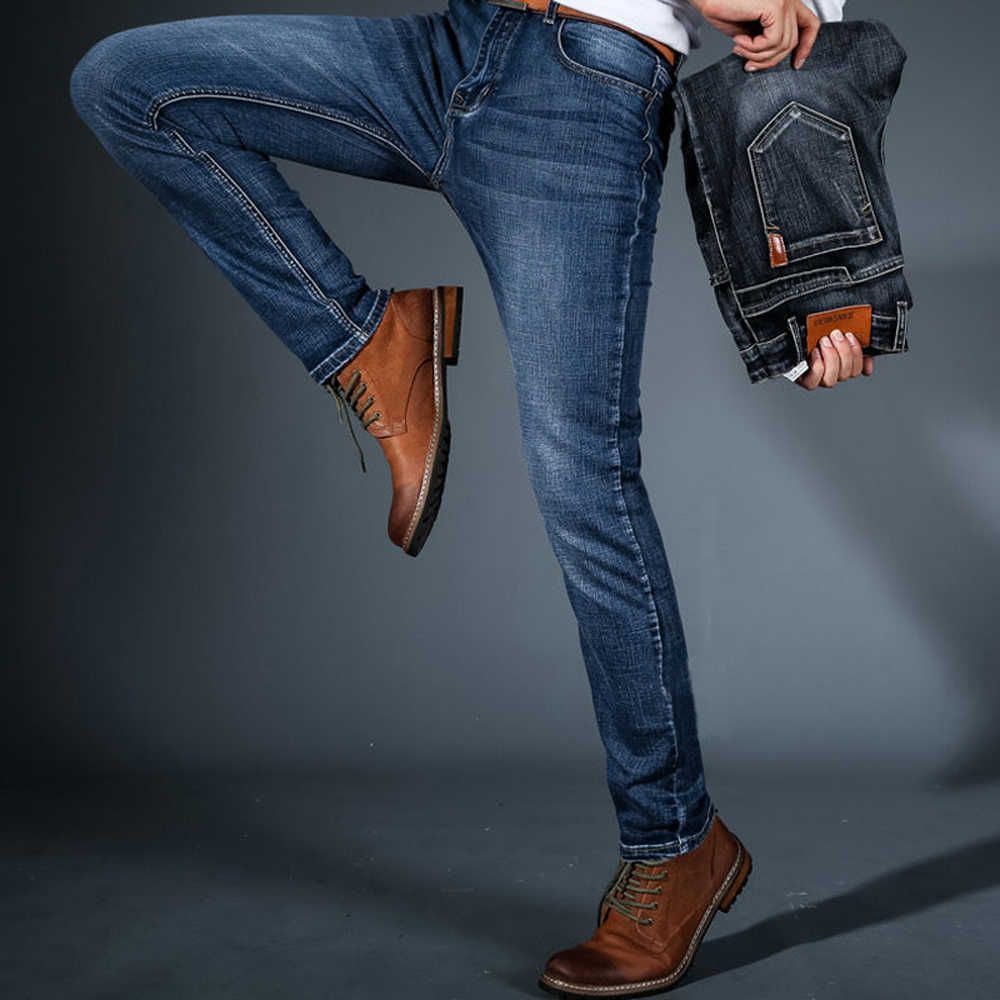 Compra Hombres Jeans Clásicos Jean Homme Pantalones Hombre Hombres Soft  Black Biker Masculino Denim Men Pantalones Pantalones Jeans Mensajes  Pantalones De Mezclilla 211009 Barato | Entrega Rápida Y Calidad | Es.Dhgate