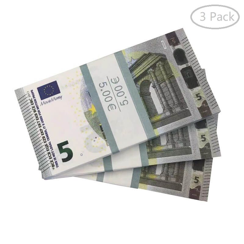 5 pacchetti euro (300 pezzi)