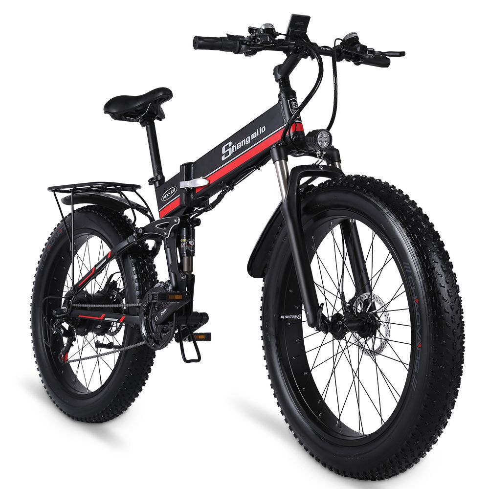 Plegable ebike 26 pulgadas bicicleta eléctrica plegable mountainbike citybike Shimano 21-Gang 