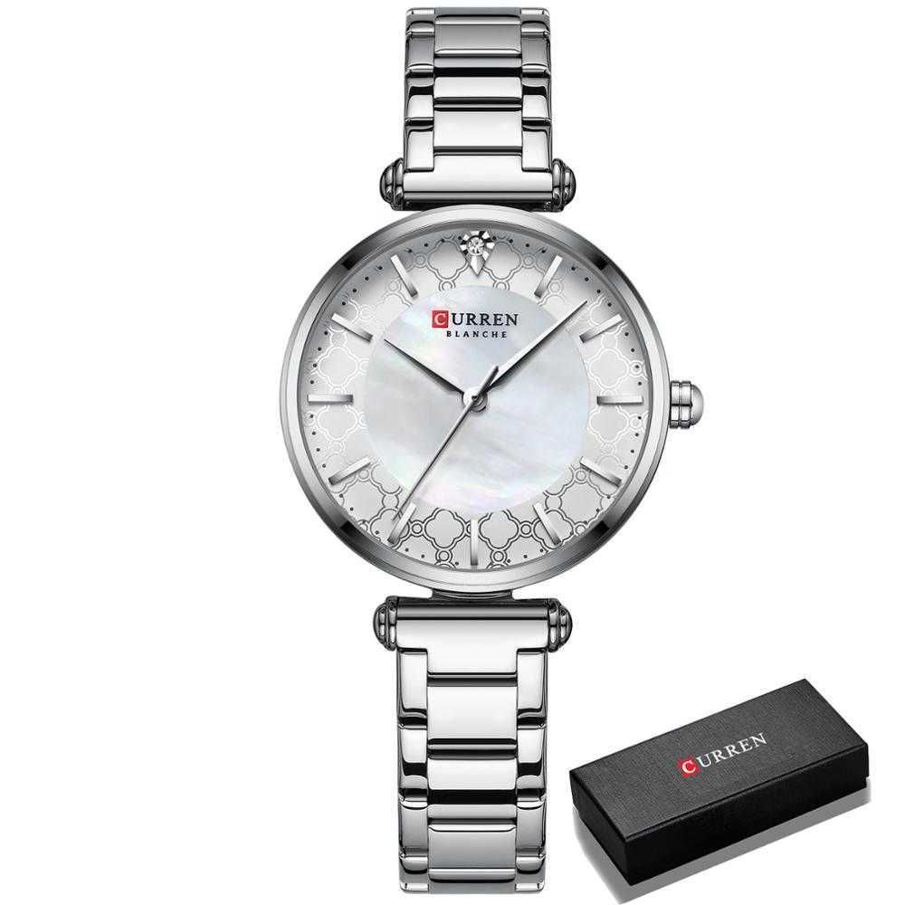 Zilveren horloge - doos