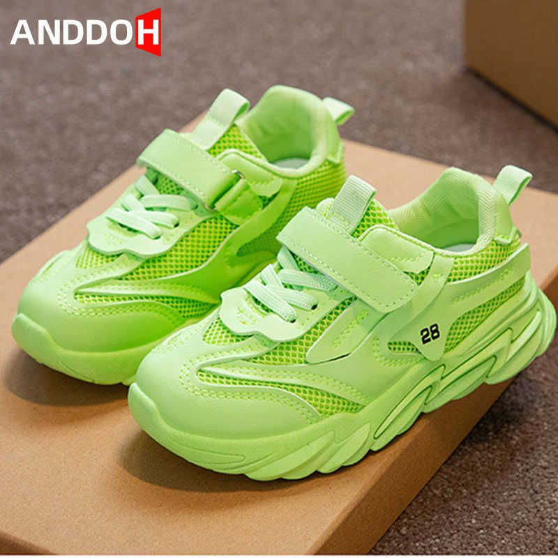 2021 Maat 26 36 Kinderen Ademend Slijtvaste Mesh Sneakers Kinderen Antislip  Lichtgewicht Running Sneaker Jongens Meisjes Zachte Sole Schoenen H0823 Van  Dafu04, 13,82 € |DHgate