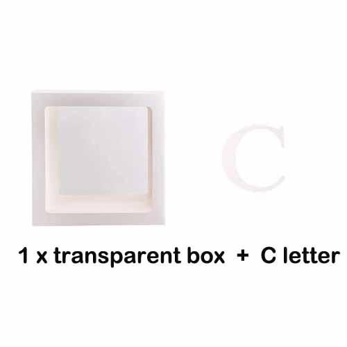 Box with C Sticker