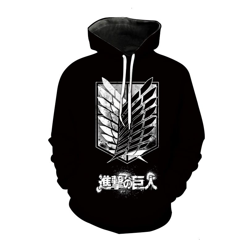 Compra Diseñador Para Hombre T Shirts Popular Anime Sudaderas Con Capucha  Attack En Titán Impresión 3D Sudadera Con Capucha Hombres Mujeres Harajuku  Hip Hop Pullover Sudadera Con Capucha Abrigo Unisex Ropa 2G6W