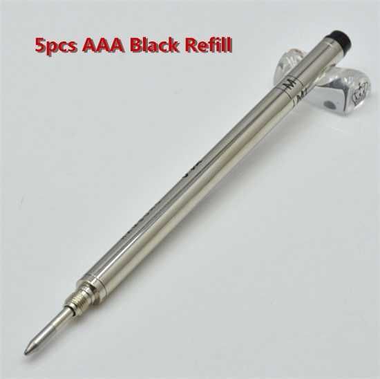 5 Black Rollerball Pen Refill