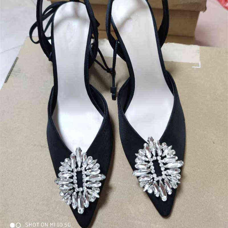 Sandals Dress Shoes Pumps Zapatos De Tacn Alto Africanos Para Mujer  Sandalias Aguja Azul Marino Con Cua Puntiaguda Y Cordones Boca Baja Tiras  220112 From Zz3263291, $59.15 | DHgate.Com