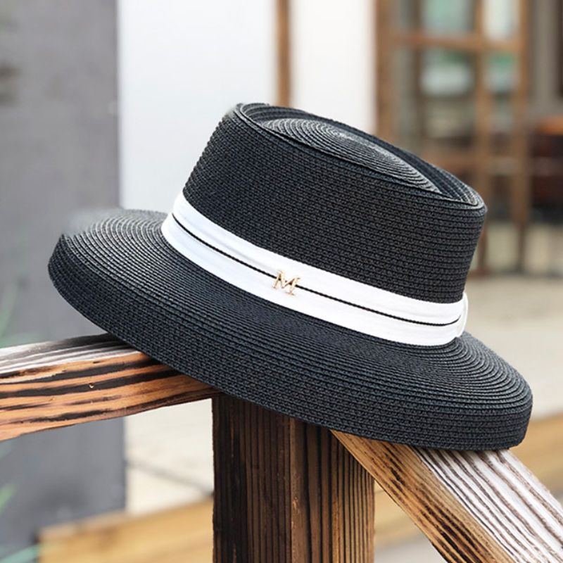 New Summer Sun Hats Ladies Solid Plain 