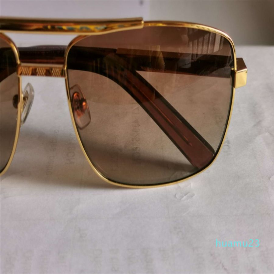 Attitude Z0259U Mens Sunglasses Classic Plated Square Gold Frame Mirrors  With Gold Frame, Vintage Design For Outdoor Fashion Unisex Model 1729 With  Case From Cheng8982023, $22.16