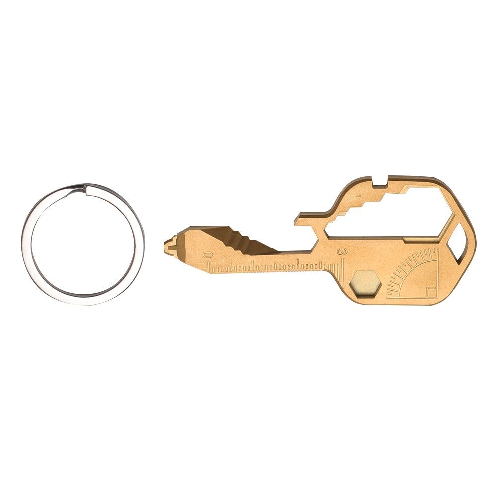 golden+key ring