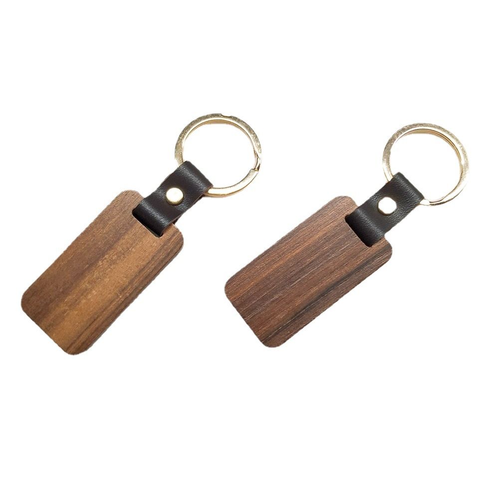 Houten sleutelhanger