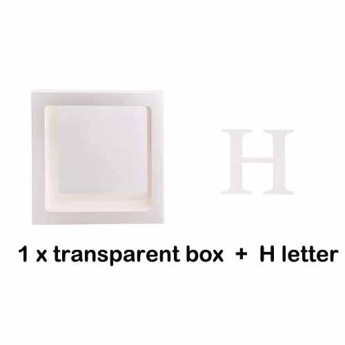 Box with H Sticker