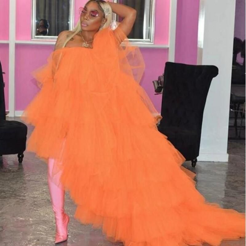 Extra Puffy Prom Dress Tiered 