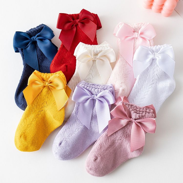 Acheter Soldes De Style Espagnol Chaussettes Bebe Robe Princesse Filles Pour Enfants Chaussette M3585 De 1 26 Du Angela918 Fr Dhgate Com