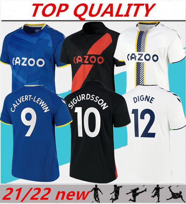 Everton Home Away Soccer Jerseys 