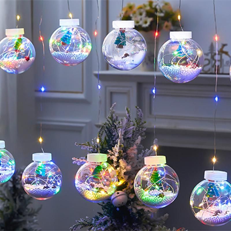 Tsa Christmas Party 2022 Christmas Decorations Year 2022 Ornaments Santa Garland Led Curtain Light  For Home Navidad Tree Decor From Diaoxiangs, $21.6 | Dhgate.com