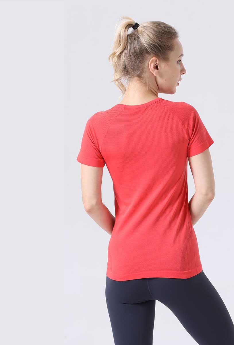 2.0A53 Orange Red Short Sleeve