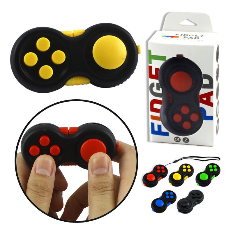 Hand Controller Children Relieves Stress Anxiety Fidget Pad Sensory Toy Click 