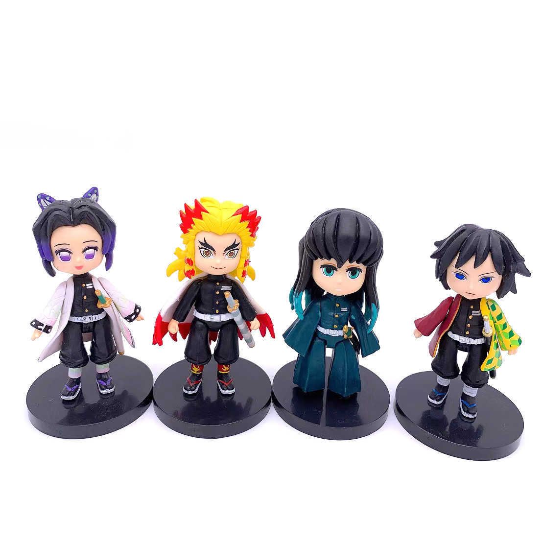 Anime Figurine Demon Slayer Kimetsu No Yaiba Tomioka Giyuu Kochou Shinobu Shinazugawa Genya Makomo Q Posket Figure Set 195 Y0726 From Sihuai08 4 Dhgate Israel