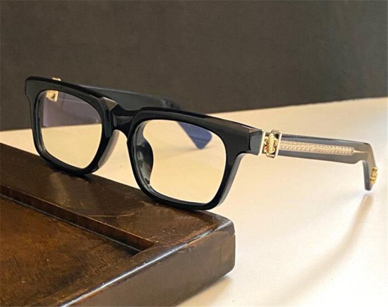 Мода дизайн очки Увидимся в чайных Оптические очки квадратная рамка Ретро простые и универсальные стиль высочайшего качества с коробкой могут выполнять рецептурные линзы
