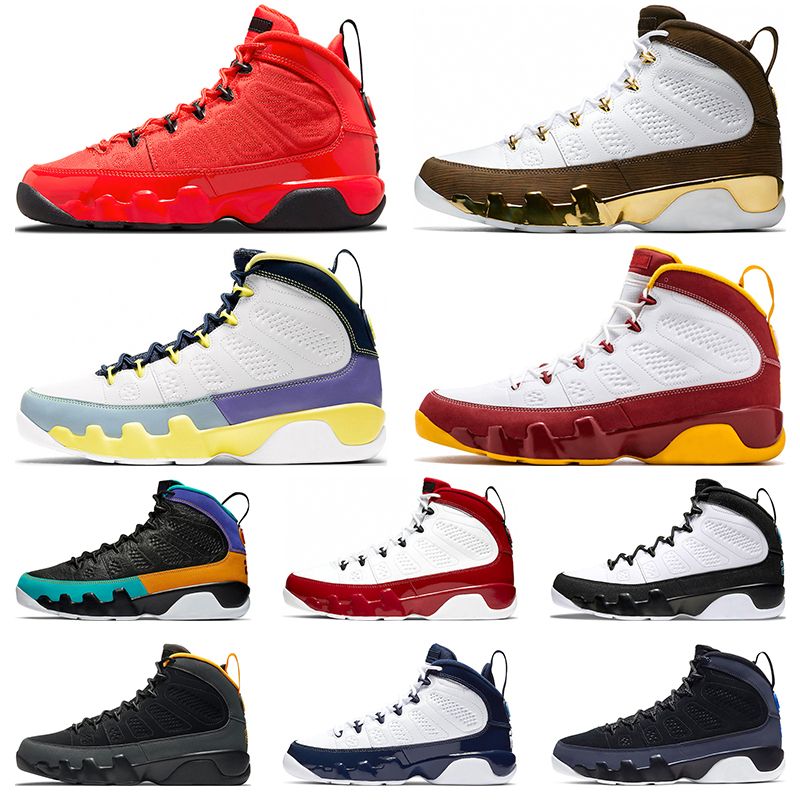 Men 9s Basketball Shoes 9 Chile Red 