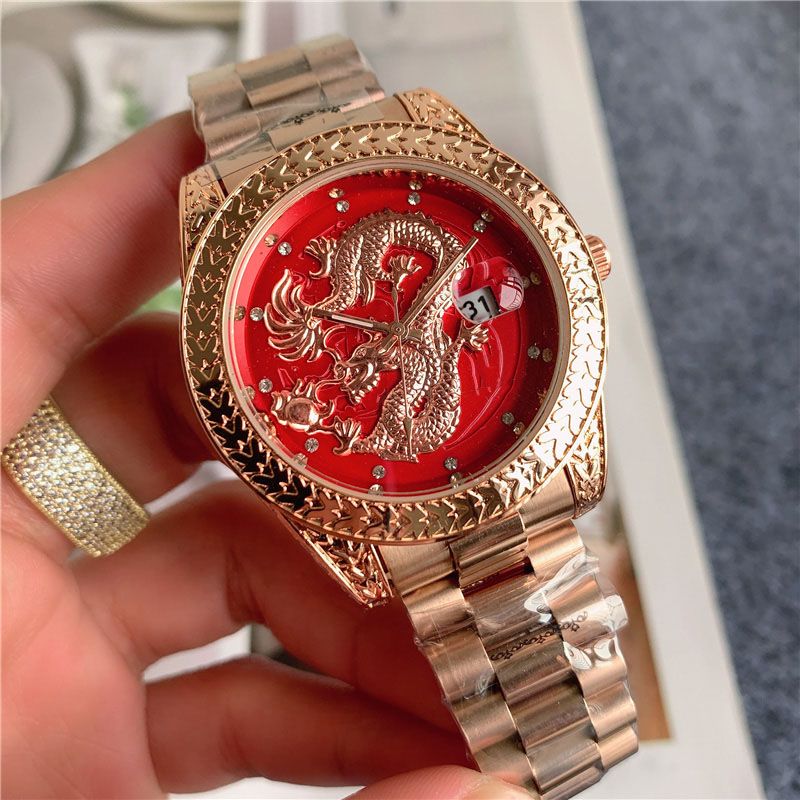 Rose Gold Red