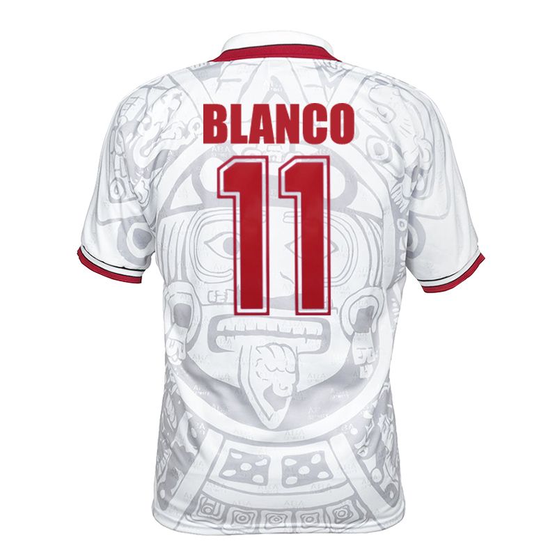 Rétro 98 Mexique Blanc 11 # Blanco